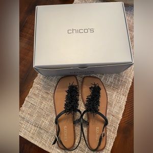 Chicos Issa black sandal